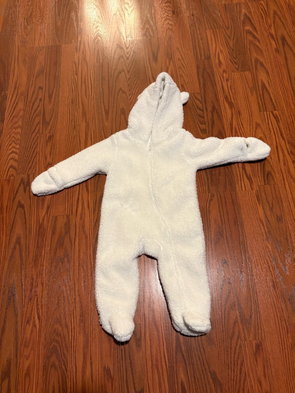 Unisex one piece winter baby fleece snow suit. Lullaby is the brand